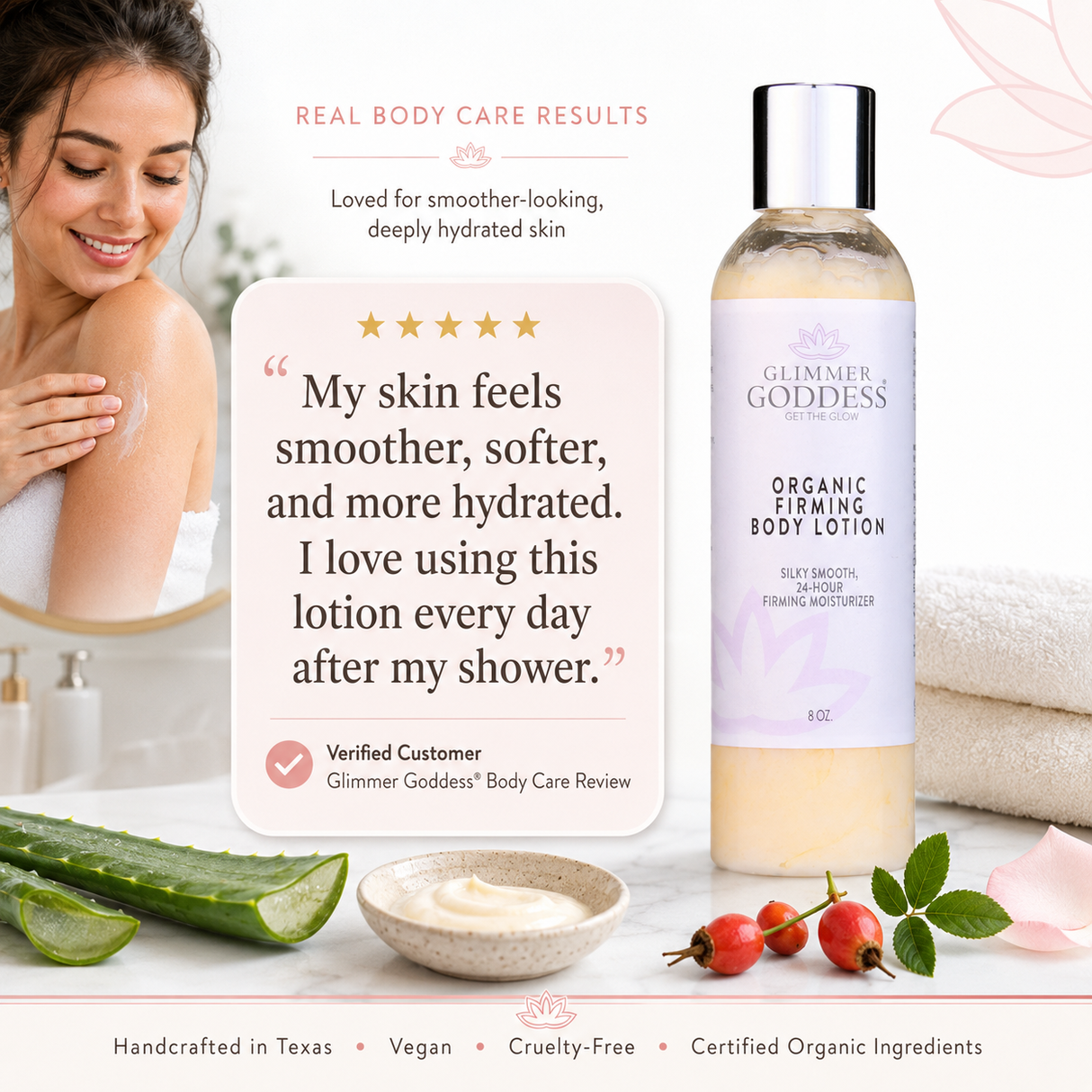 Organic Firming Body Lotion