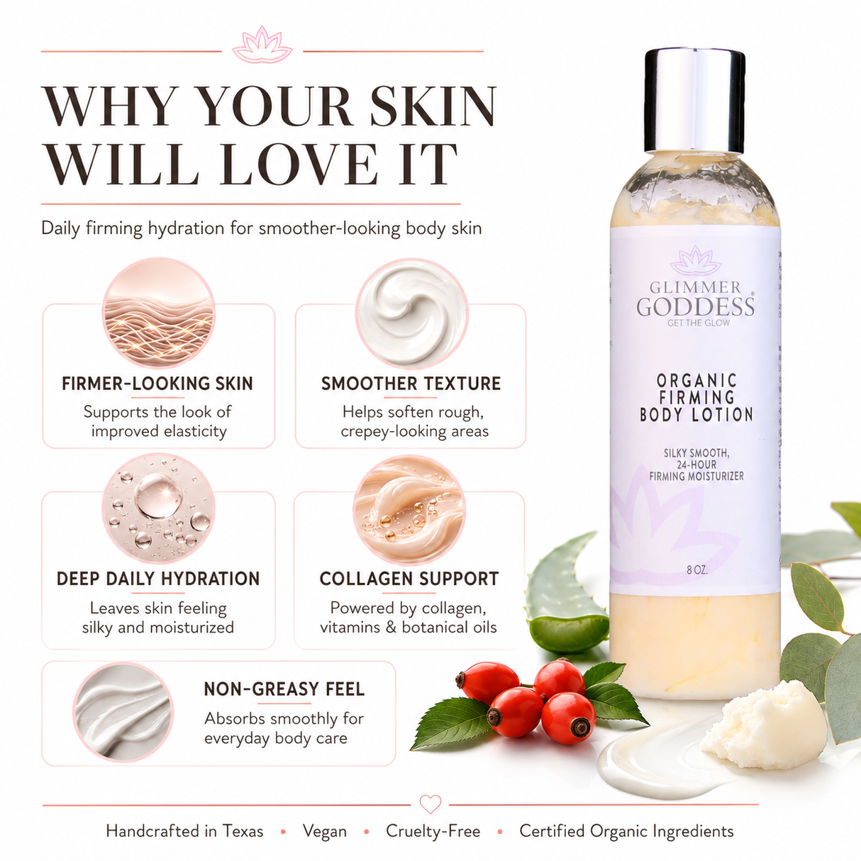 Organic Firming Body Lotion