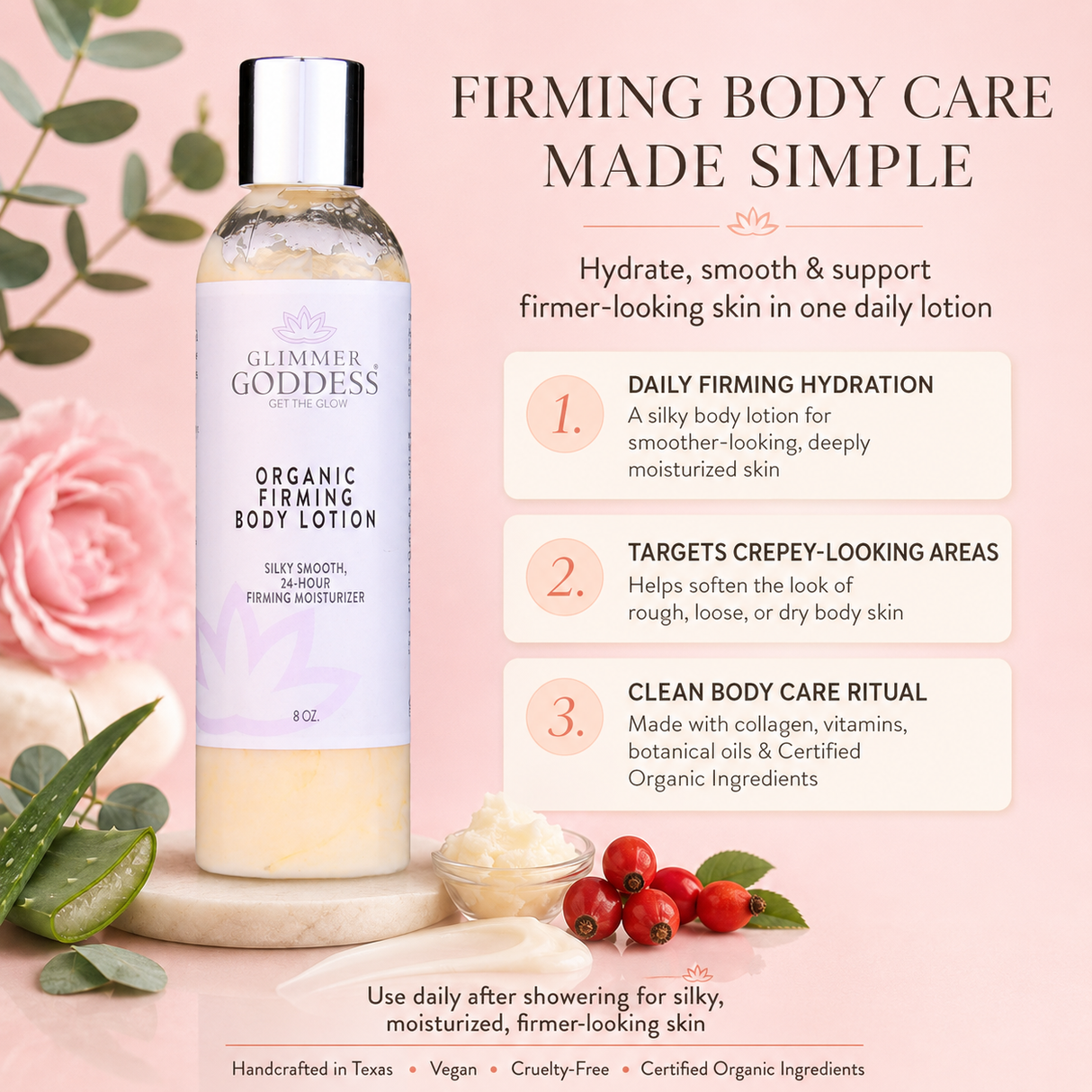 Organic Firming Body Lotion