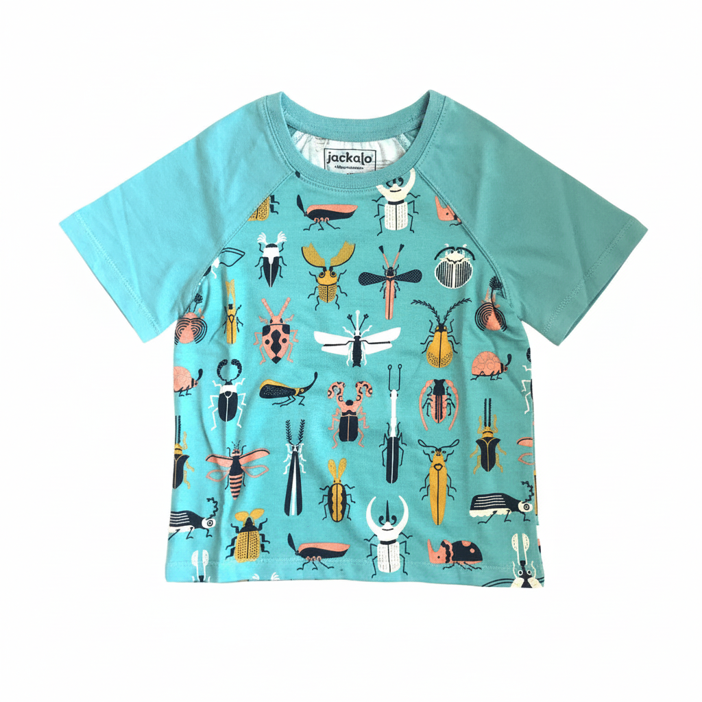 Frankie T-Shirt - Beetle Mania Print