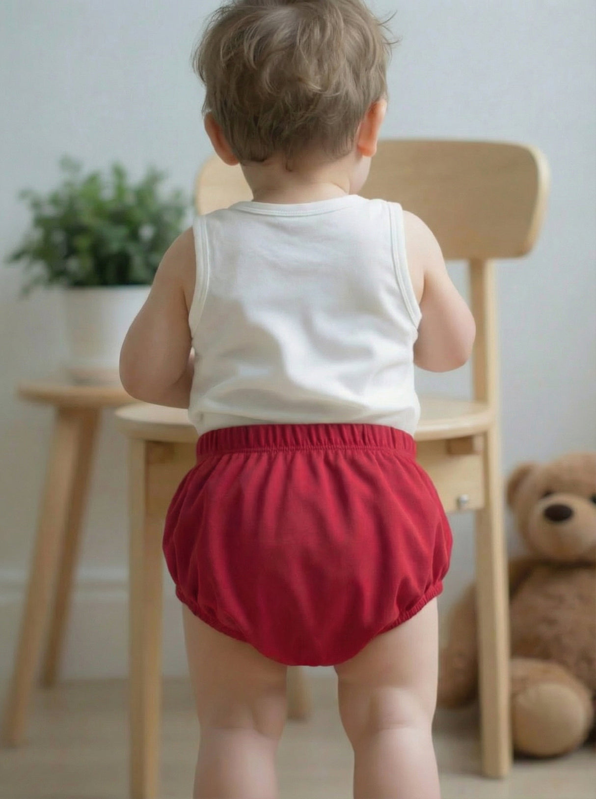 Boys and Girls Soft Cotton Diaper Cover  | Forest Green