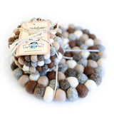 Earth Tones Eco Coasters/Trivets