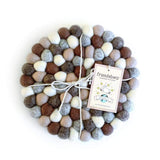 Earth Tones Eco Coasters/Trivets
