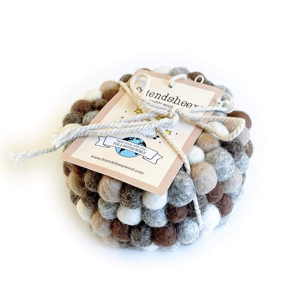 Earth Tones Eco Coasters/Trivets