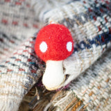 Amanita Mushrooms - Set of 3