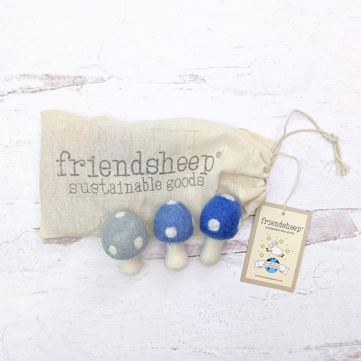 Frozen Mushrooms - Set of 3