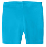 Girls Soft Organic Cotton Bike Shorts | Turquoise