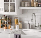 Glass Canister Set & Bamboo Lid