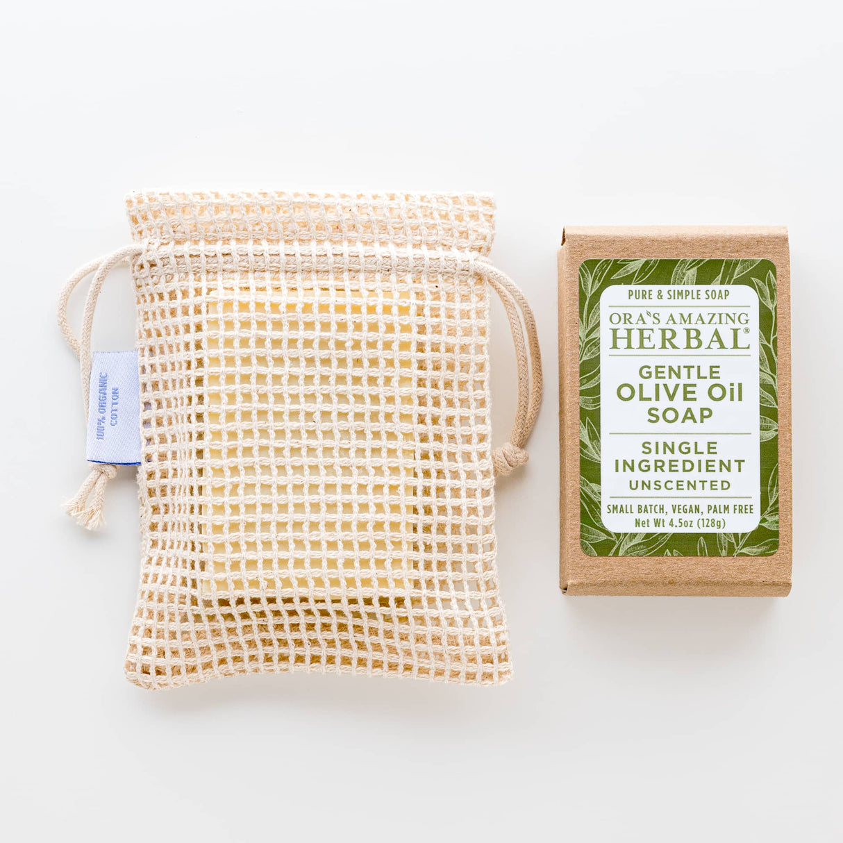 Gentle Olive Oil Soap, Unscented