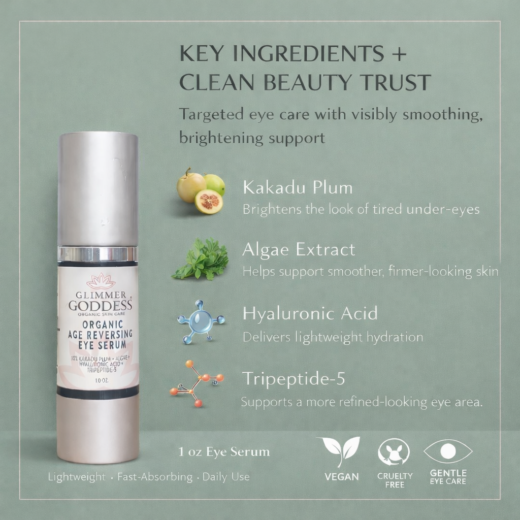 Organic Age Reversing Eye Serum - Instantly Firms