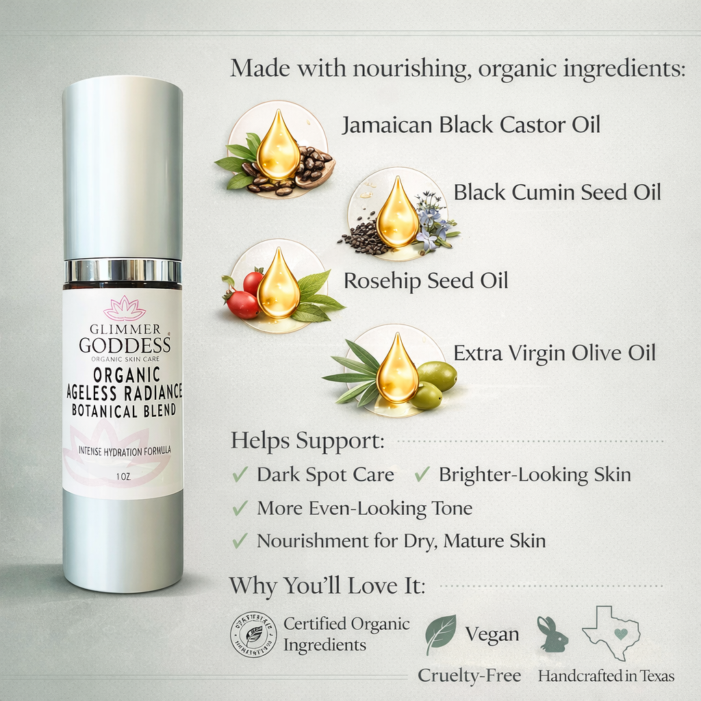 Organic Skin Brightening Serum for Even Skin Tone