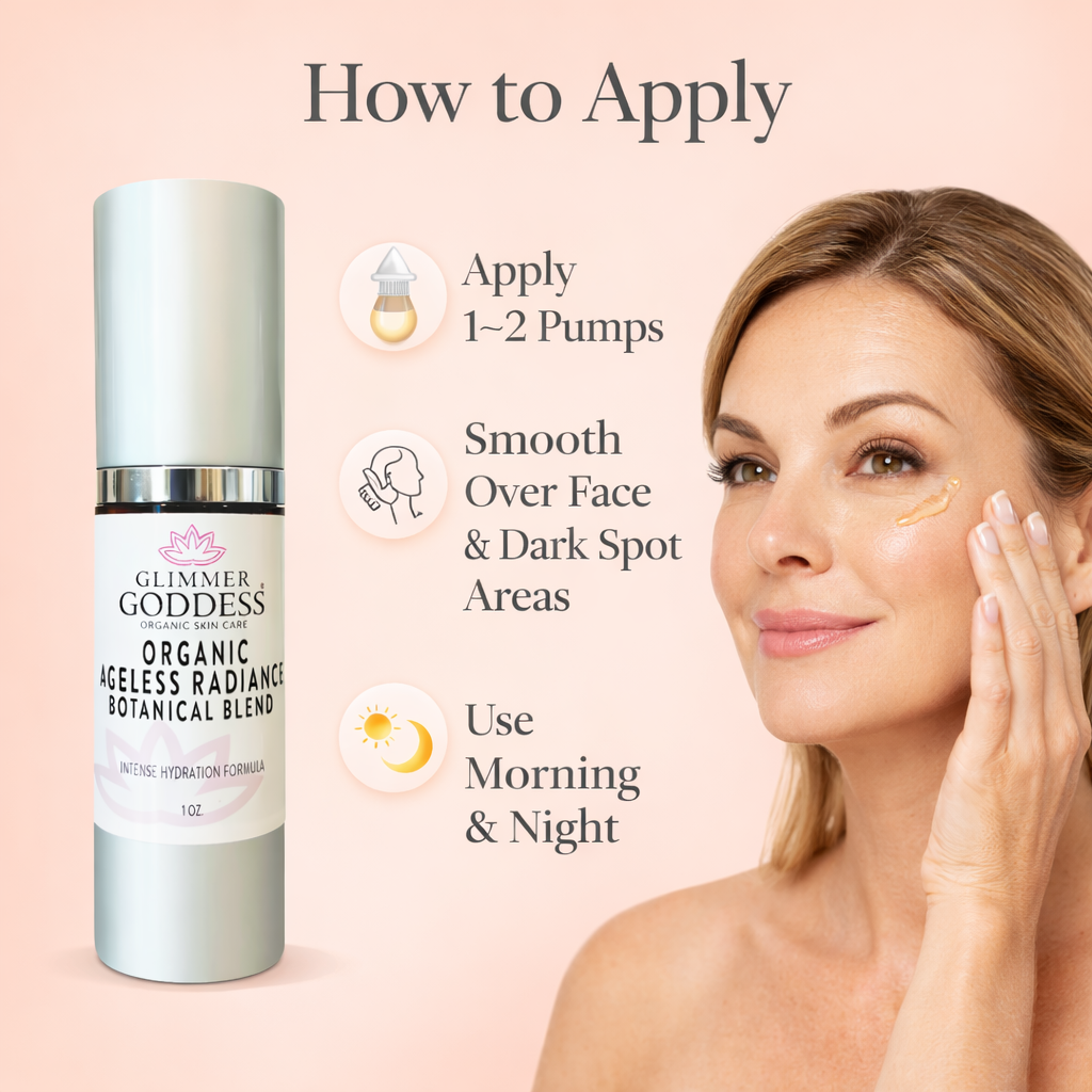 Organic Skin Brightening Serum for Even Skin Tone