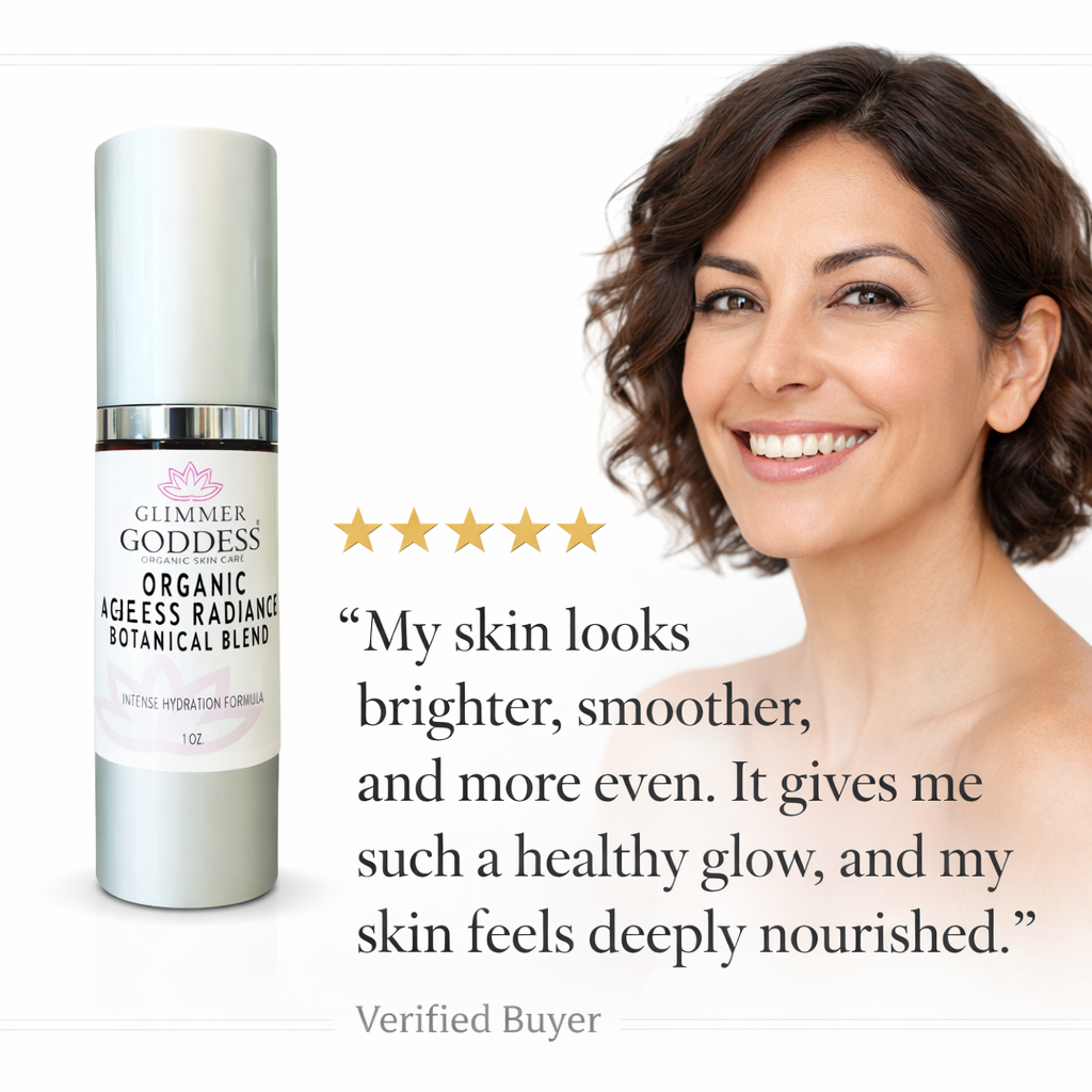 Organic Skin Brightening Serum for Even Skin Tone