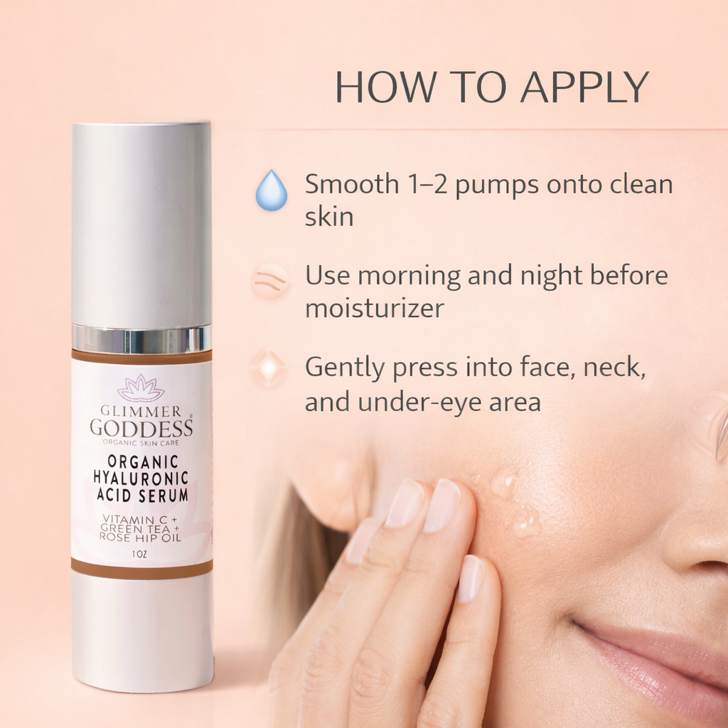 Organic Hyaluronic Acid Serum - Skin Plumper
