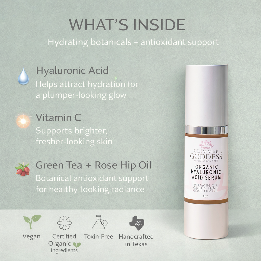 Organic Hyaluronic Acid Serum - Skin Plumper