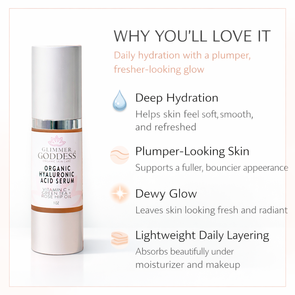 Organic Hyaluronic Acid Serum - Skin Plumper
