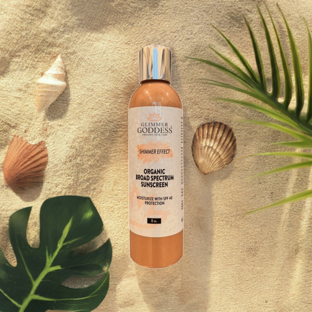 Goddess Glow Shimmer Suntan Lotion SPF 40 – Reef-Safe Radiance