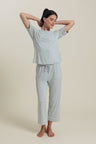 Bamboo Pajama Cropped Pants
