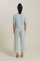 Bamboo Pajama Cropped Pants