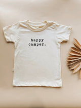 Happy Camper Organic Cotton Short Sleeve Toddler T-Shirt