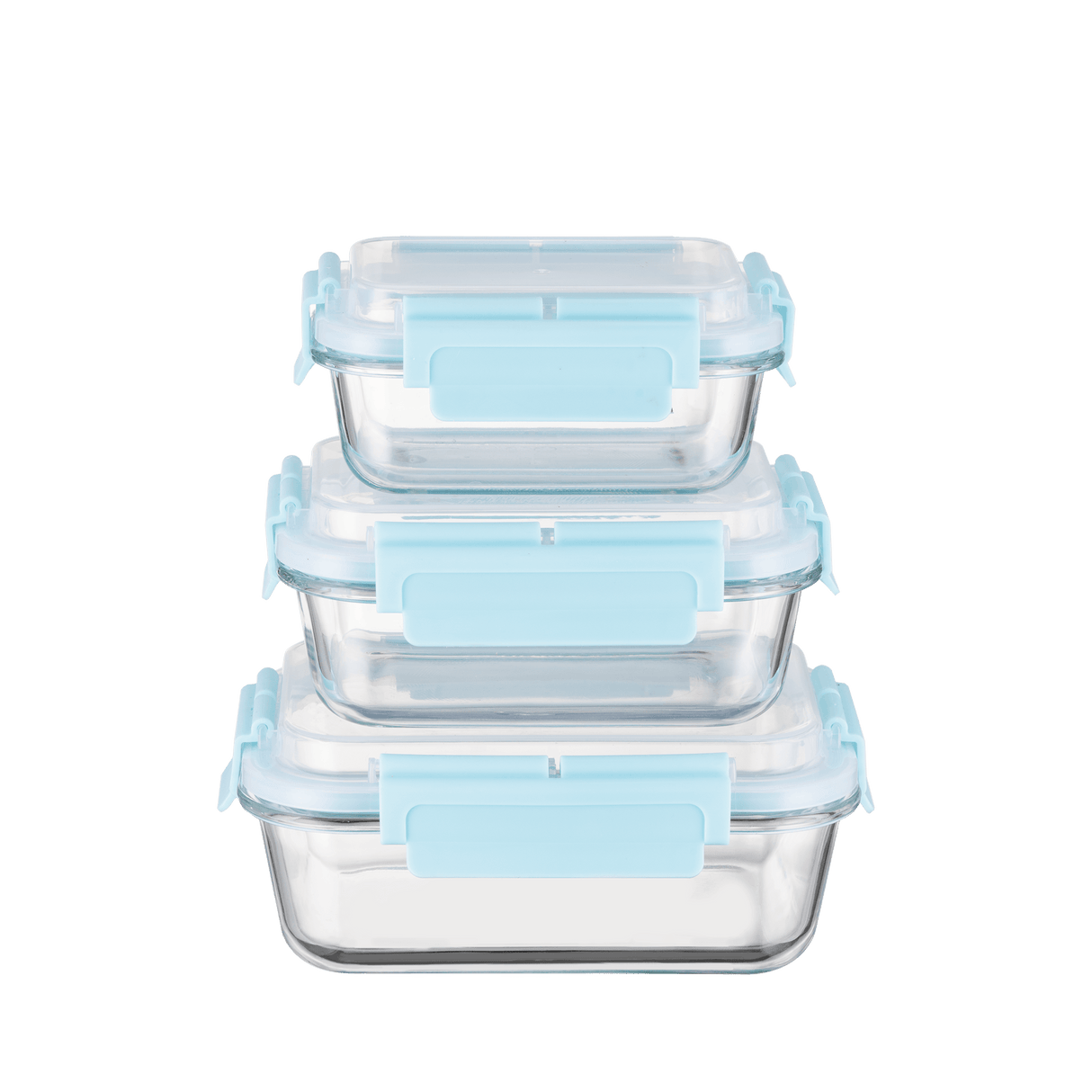 High Top Lid Rectangle Containers