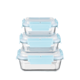 High Top Lid Rectangle Containers