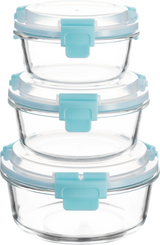 High Top Lid Round Containers
