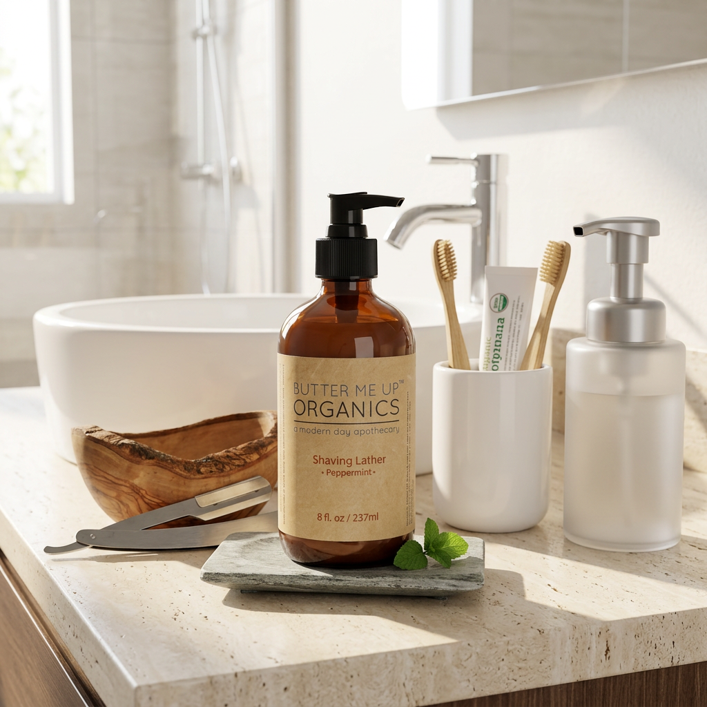 Natural Shaving Lather / Shaving Cream / Organic Shaving