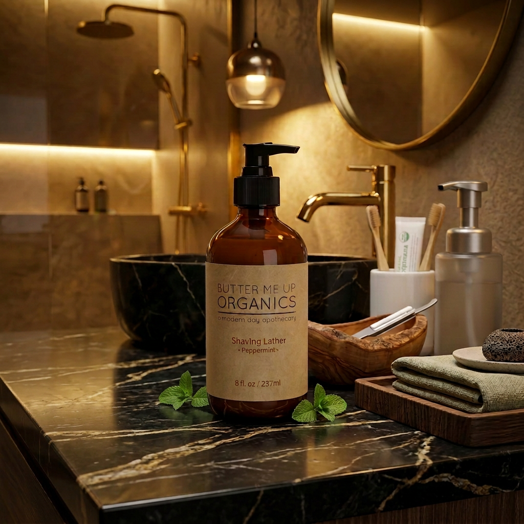 Natural Shaving Lather / Shaving Cream / Organic Shaving