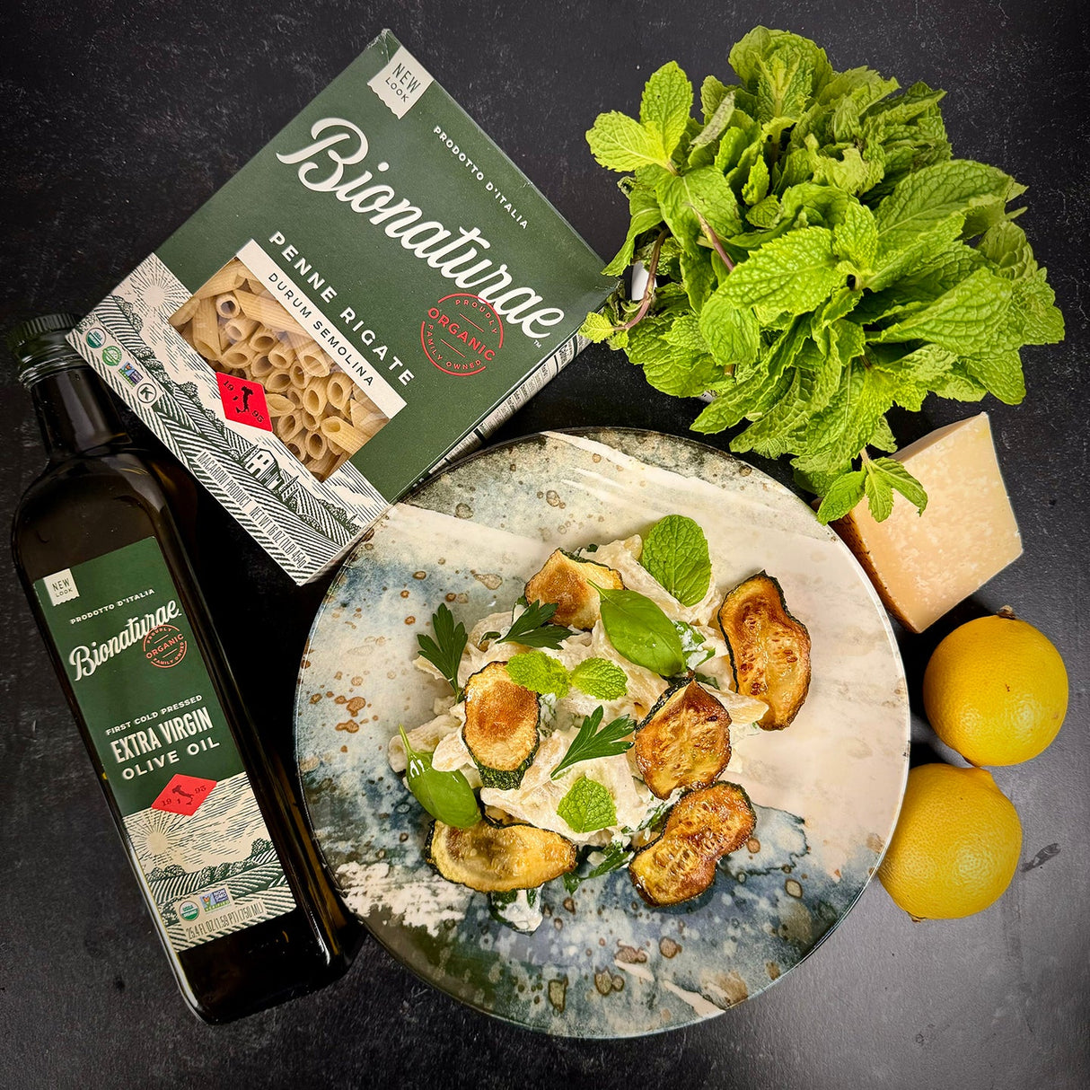 Organic Durum Semolina Penne Rigate
