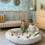 Macrame Round Play Mat & Play Gym Bundle