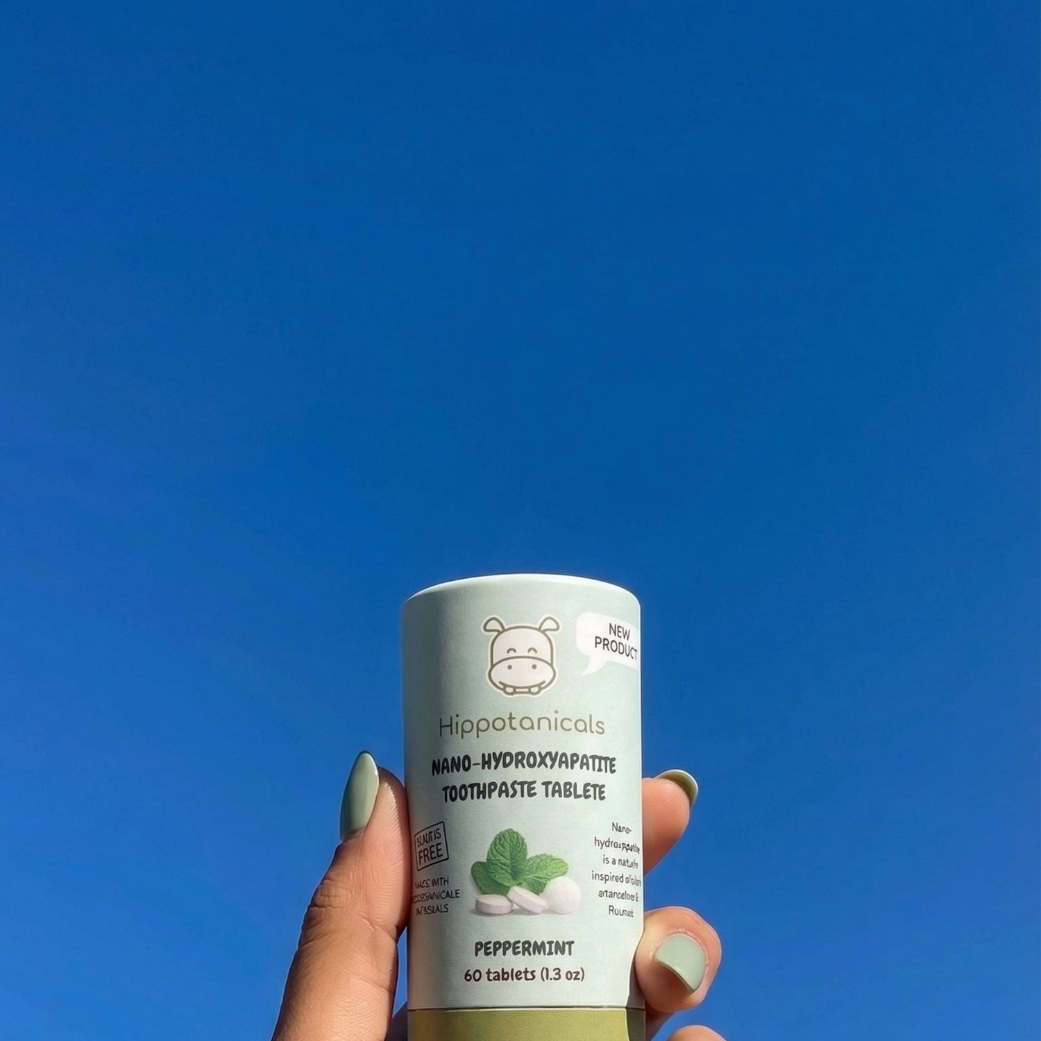 Toothpaste Tablets in Biodegradable Tube