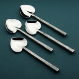 Jason Heart Coffee/Dessert Table Spoon 4 Pc. Set