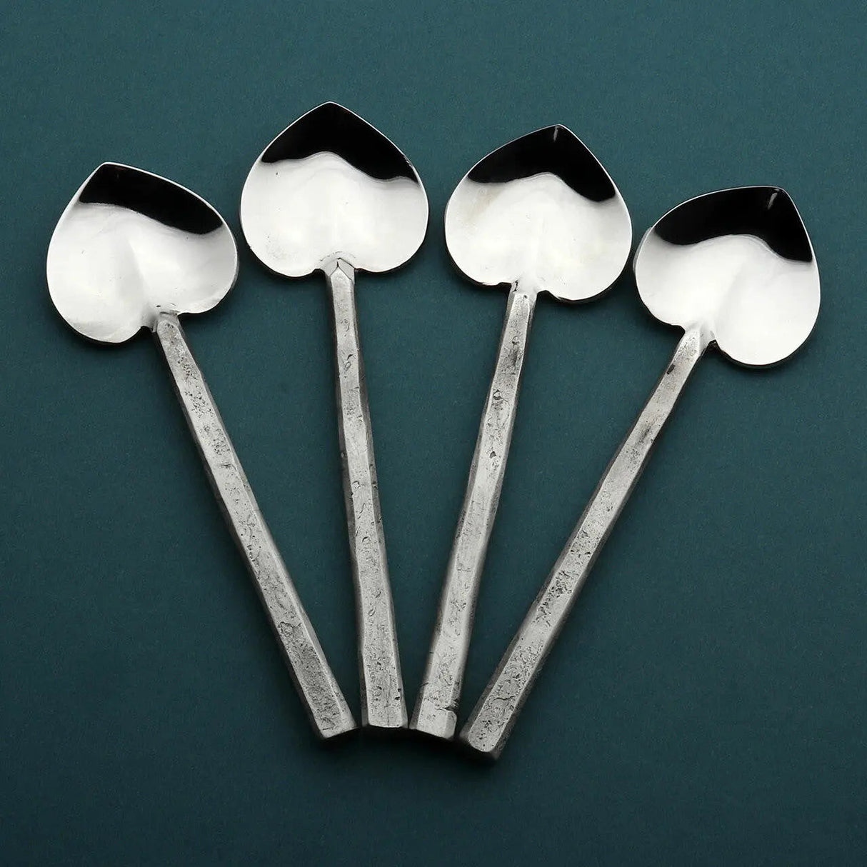 Jason Heart Coffee/Dessert Table Spoon 4 Pc. Set