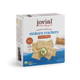 Organic Einkorn Sourdough Everything Crackers
