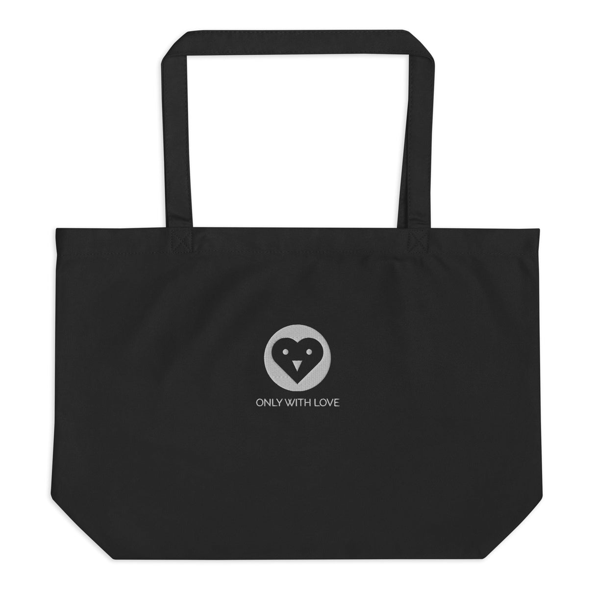 Organic LOVE-ly Logo Tote Bag