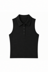 Lexy Organic Cotton Polo Tank