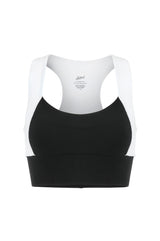 Neda Colorblock Organic Cotton Bra Top