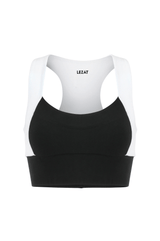 Neda Colorblock Organic Cotton Bra Top