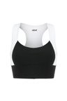 Neda Colorblock Organic Cotton Bra Top