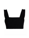 Square Neck Organic Cotton Sports Bra