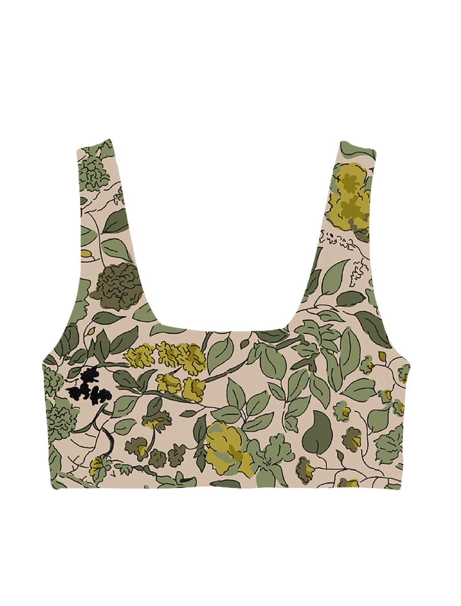 Klara Organic Cotton Twist Back Sport Bra