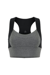 Neda Colorblock Organic Cotton Bra Top