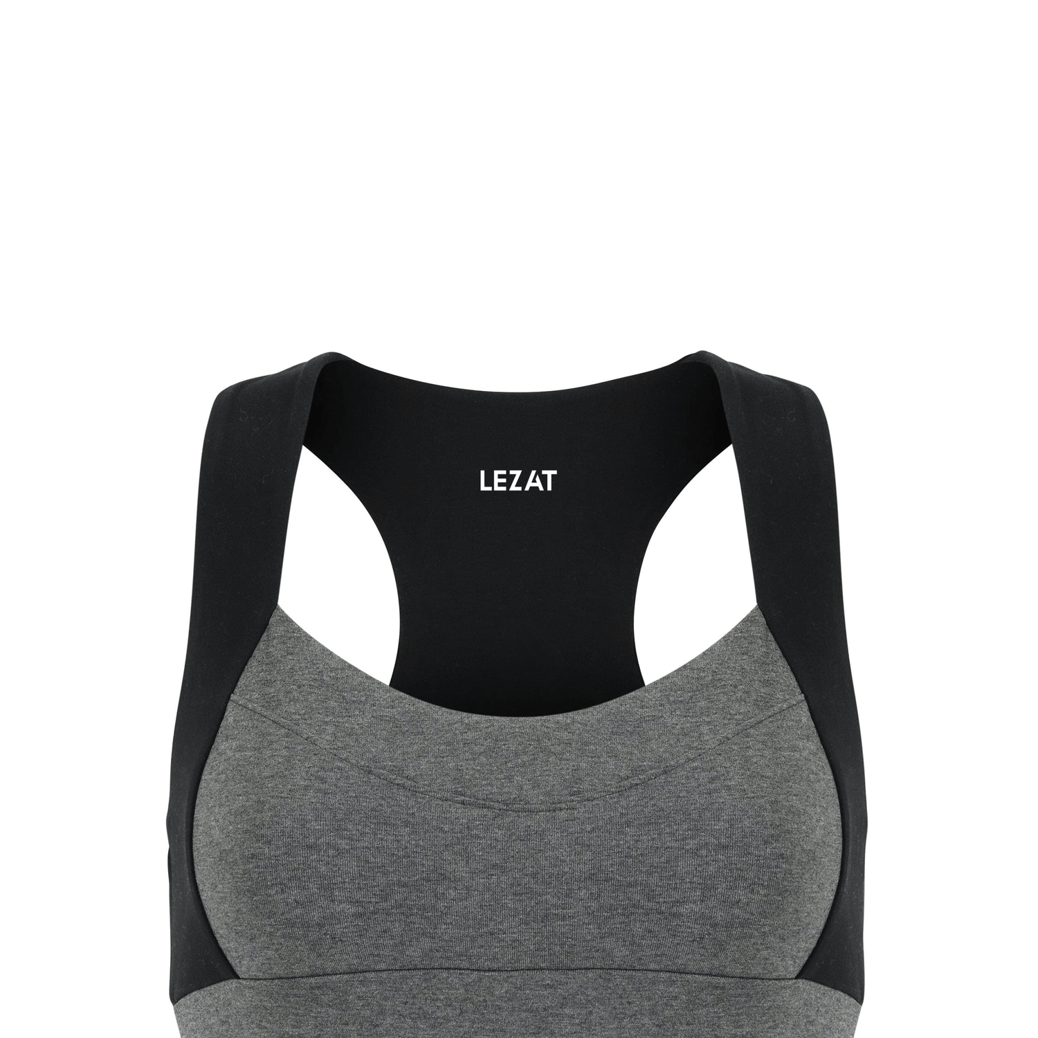 Neda Colorblock Organic Cotton Bra Top