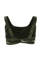 Klara Organic Cotton Twist Back Sport Bra