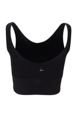 V Neck Organic Cotton Crop Tank