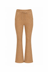 Jules Waffle Knit Organic Cotton Drawstring Pant