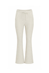 Jules Waffle Knit Organic Cotton Drawstring Pant