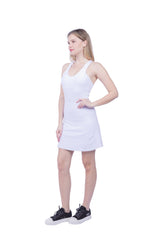 Isla Racerback Organic Cotton Sport Dress