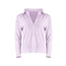 Khloe Cotton V-Neck Henley - Quartz